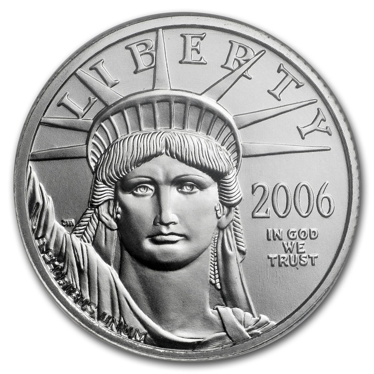 2006 1/4 oz American Platinum Eagle MS-69 NGC (First Strike)