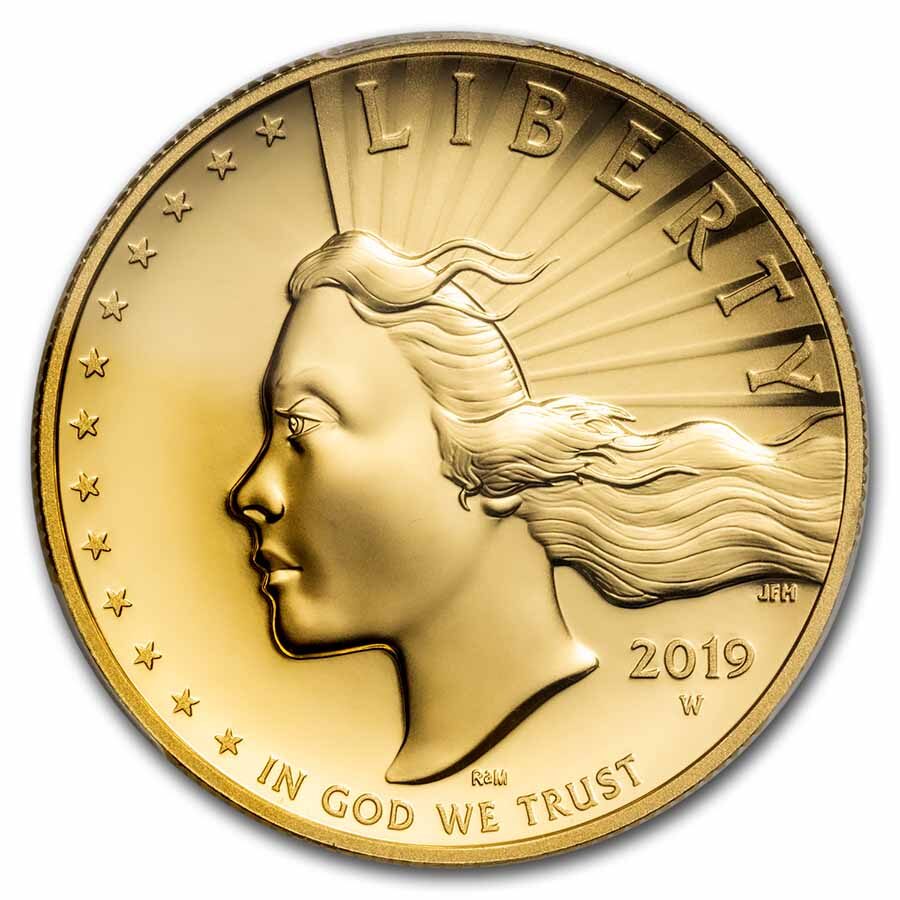 2019-W HR American Liberty Gold SP-69 PL PCGS
