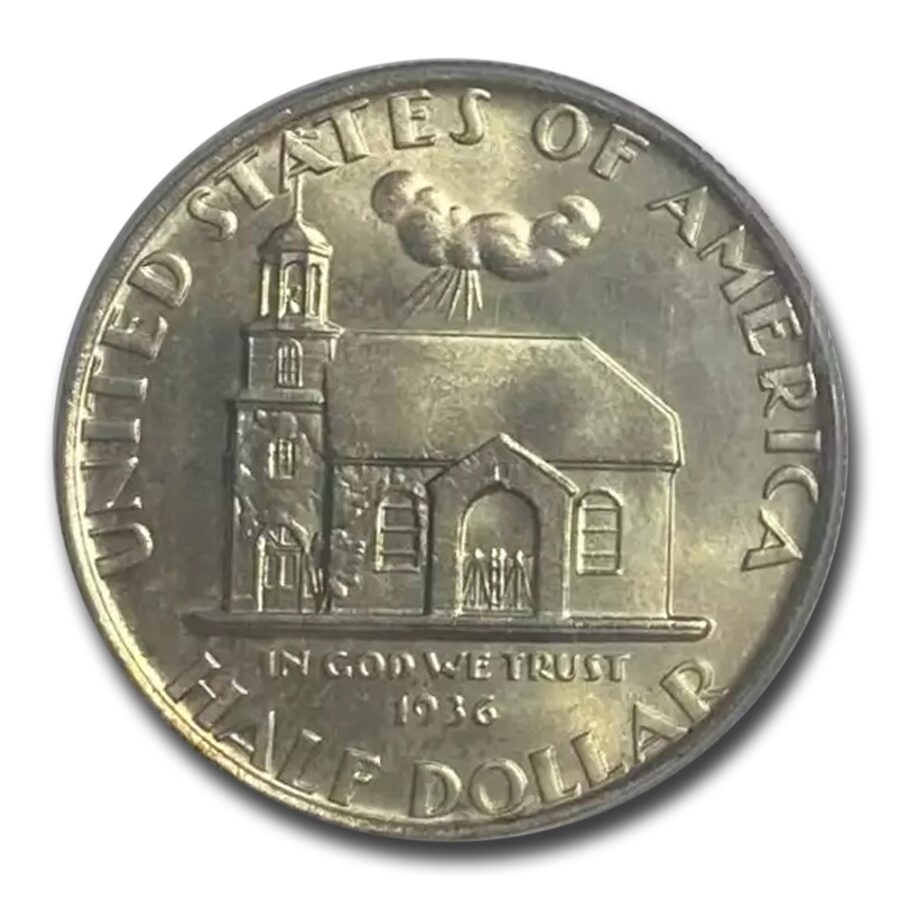 1936 Delaware Tercentenary Half Dollar MS-65 PCGS