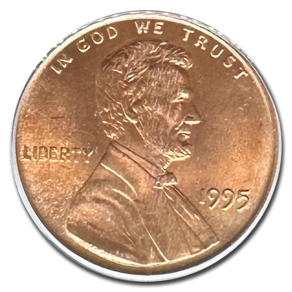 1995 Lincoln Cent Doubled Die Obv MS-67 PCGS (Red)