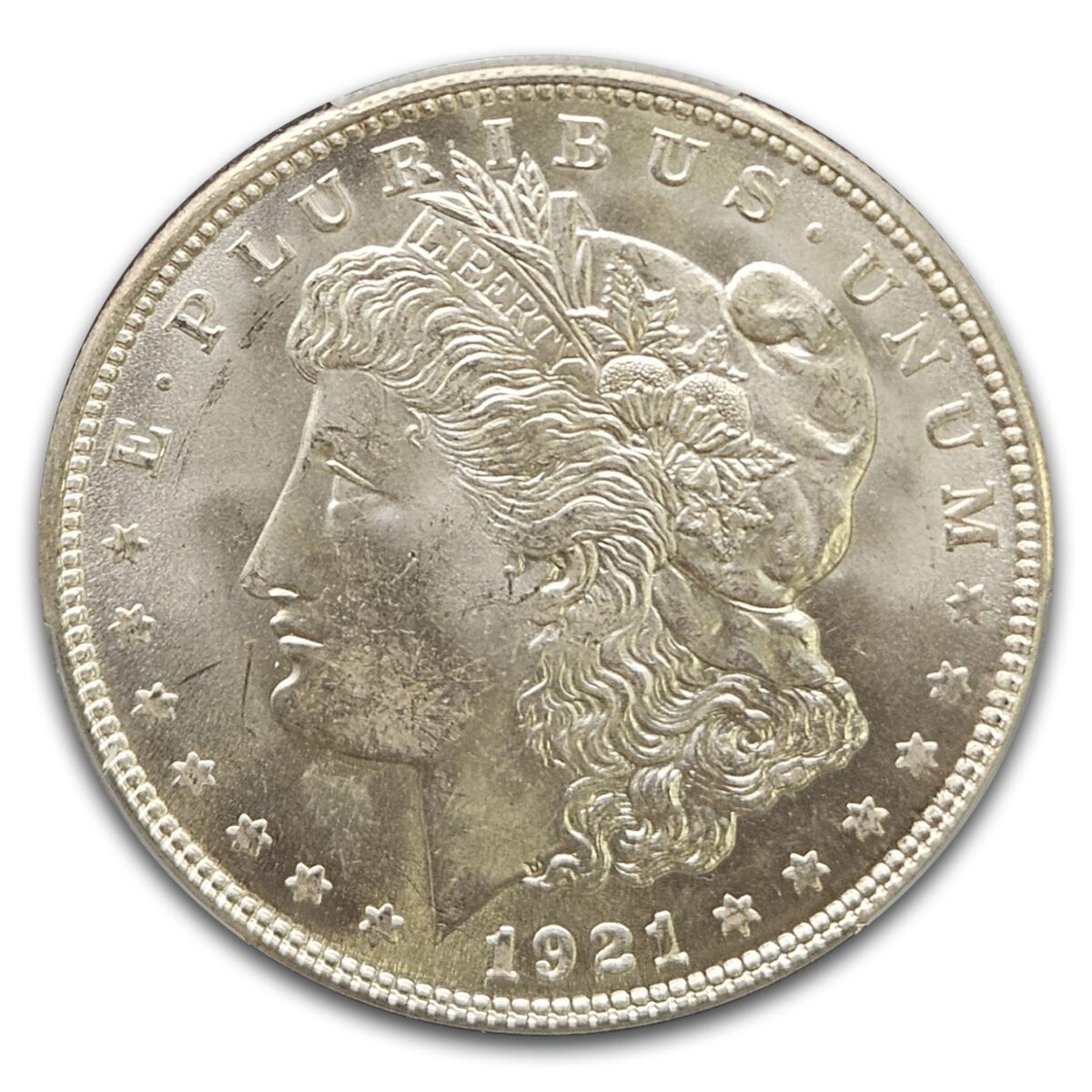 1921-D Morgan Dollar MS-64 PCGS (Toned)