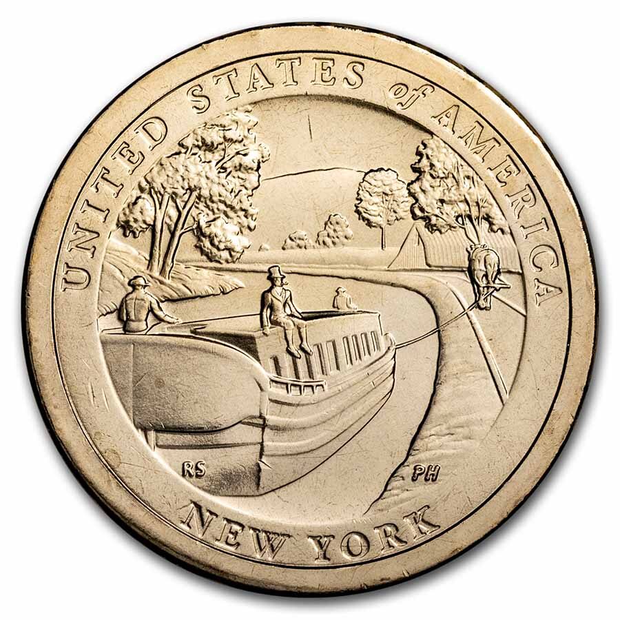 2021-P American Innovation $1 Erie Canal BU (NY)