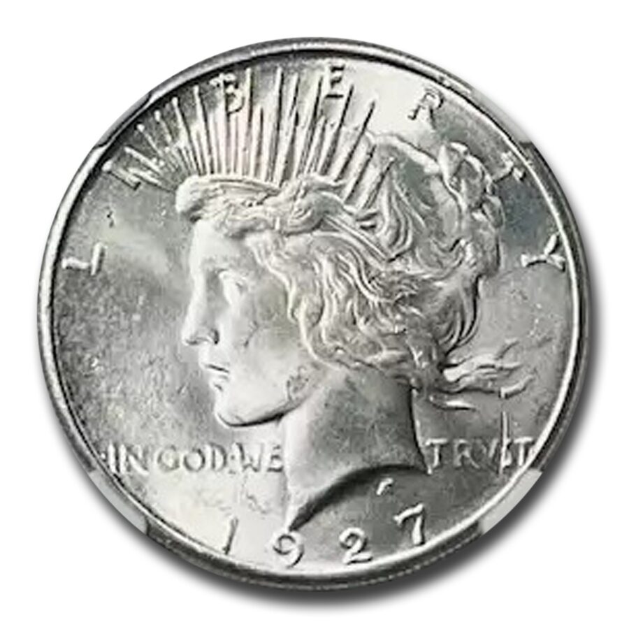 1927-S Peace Dollar MS-63 NGC