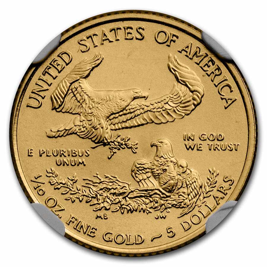 2020 1/10 oz Gold Eagle MS-70 NGC (Don Everhart Signed)