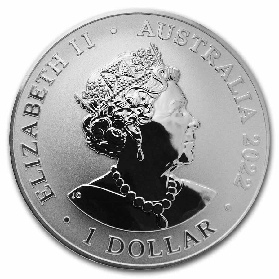 2022 Australia 1 oz Silver $1 Desert Scorpion BU
