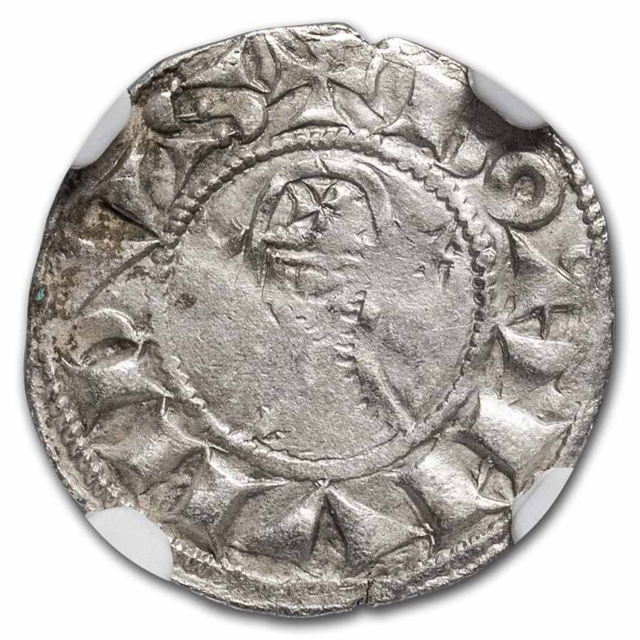 Crusader States Antioch AR Denir Bohemond III 1163-1201 AD VF NGC
