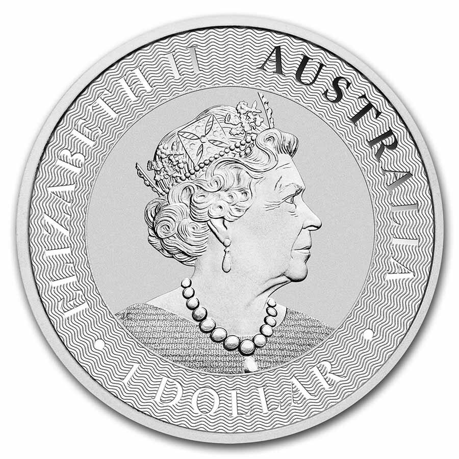 2022 Australia 1 oz Silver Kangaroo BU