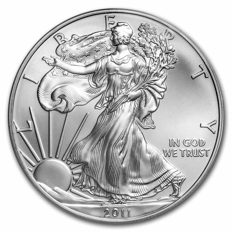 2011 American Silver Eagle MS-70 PCGS