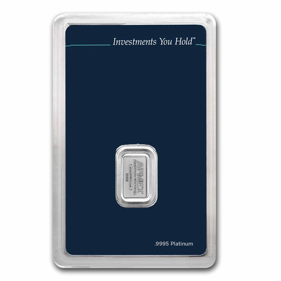 1 gram Platinum Bar - APMEX (In TEP)