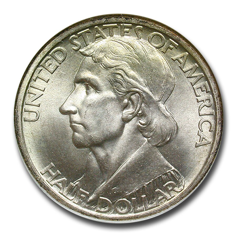 1936-S Boone Commemorative Half Dollar MS-66 NGC