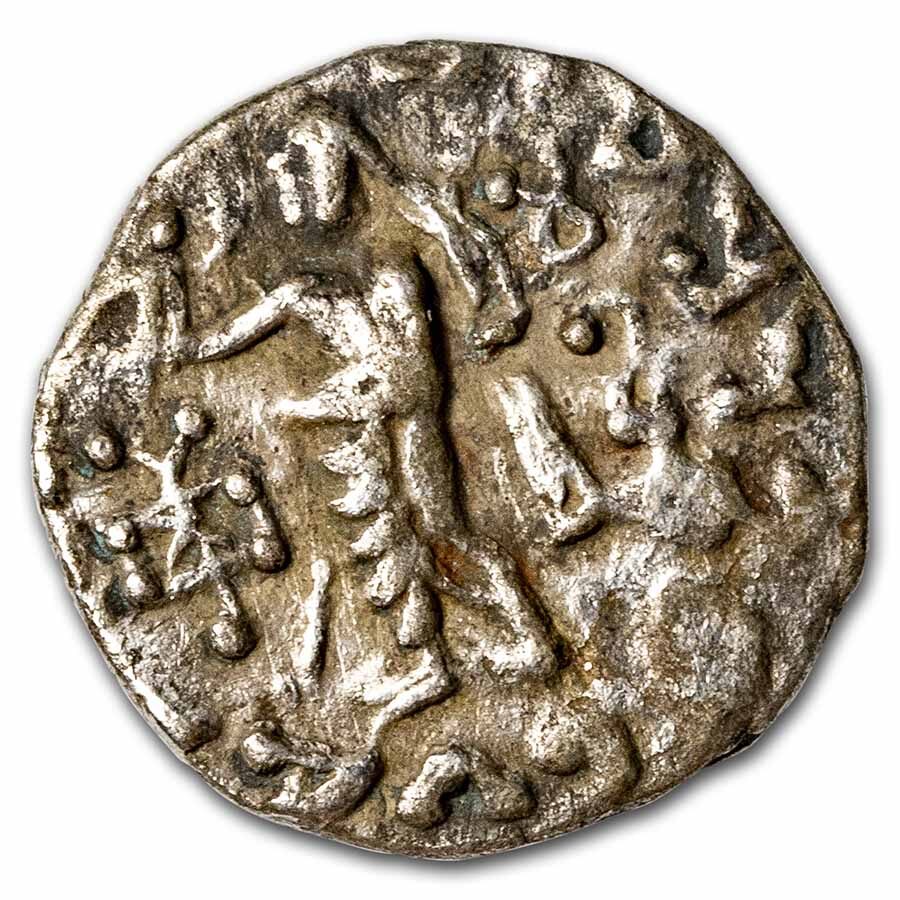 Indo-Scythian Silver Drachm (c.58 BC) XF (Money of the Bible)