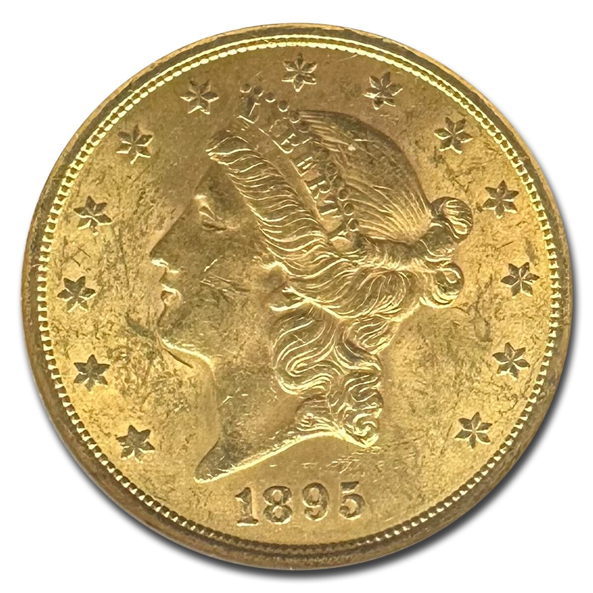 1895-S $20 Liberty Gold Double Eagle MS-61 NGC