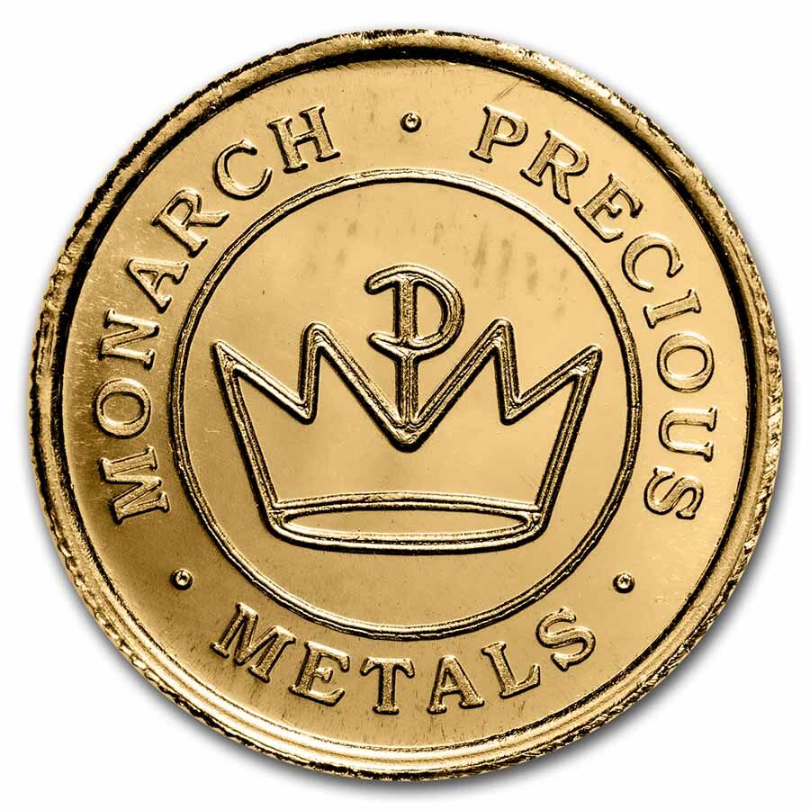 1/10 oz Gold Round: Heron Crane - MPM