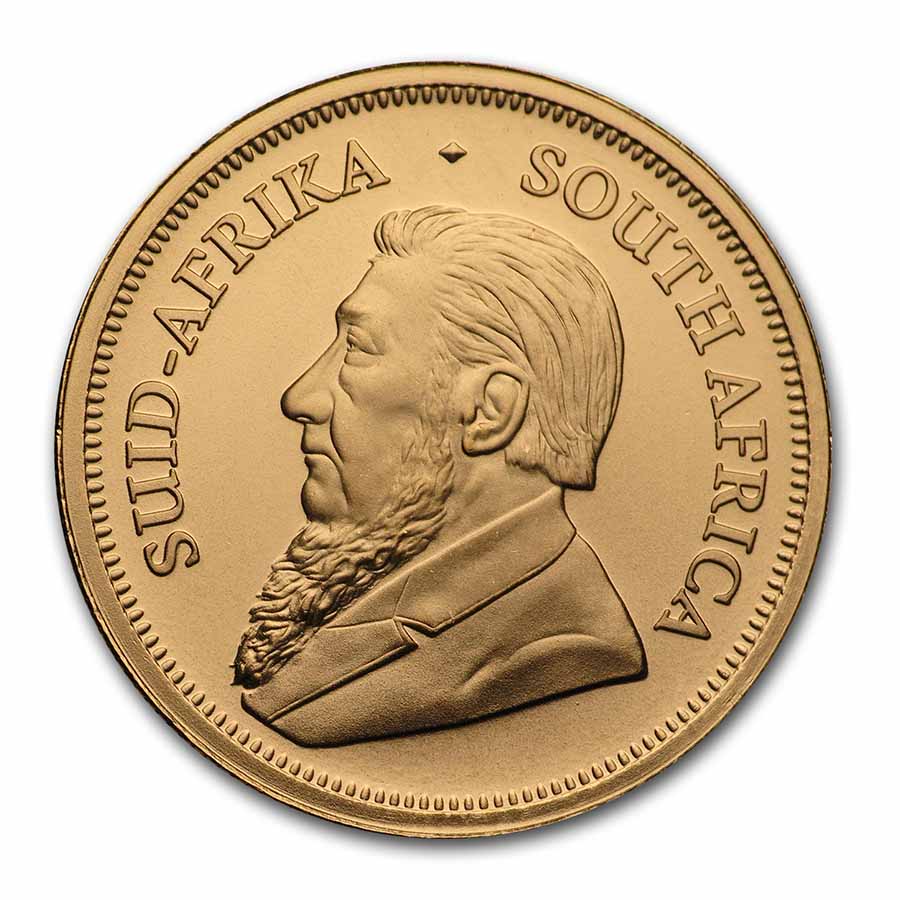 2022 South Africa 1/4 oz Gold Krugerrand BU
