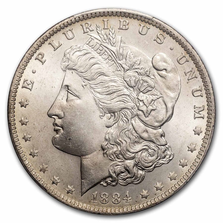 1884-O Morgan Dollar MS-66 PCGS