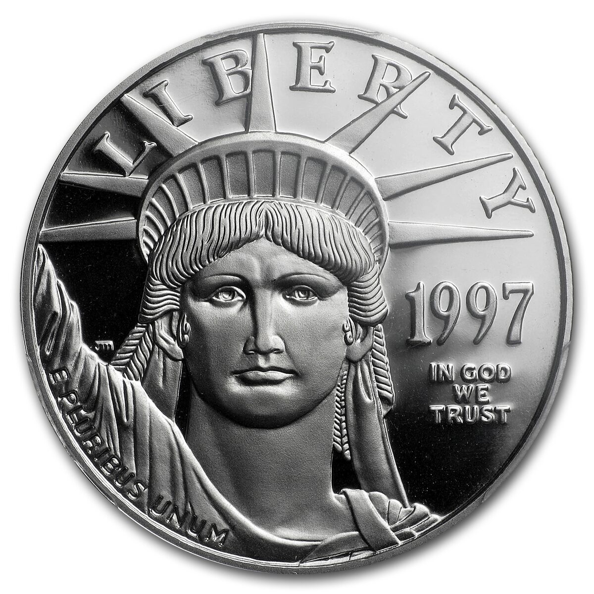 1997-W 1/2 oz Proof American Platinum Eagle PR-69 PCGS