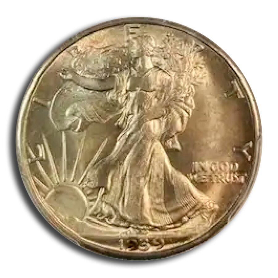 1939-D Walking Liberty Half Dollar MS-65 PCGS