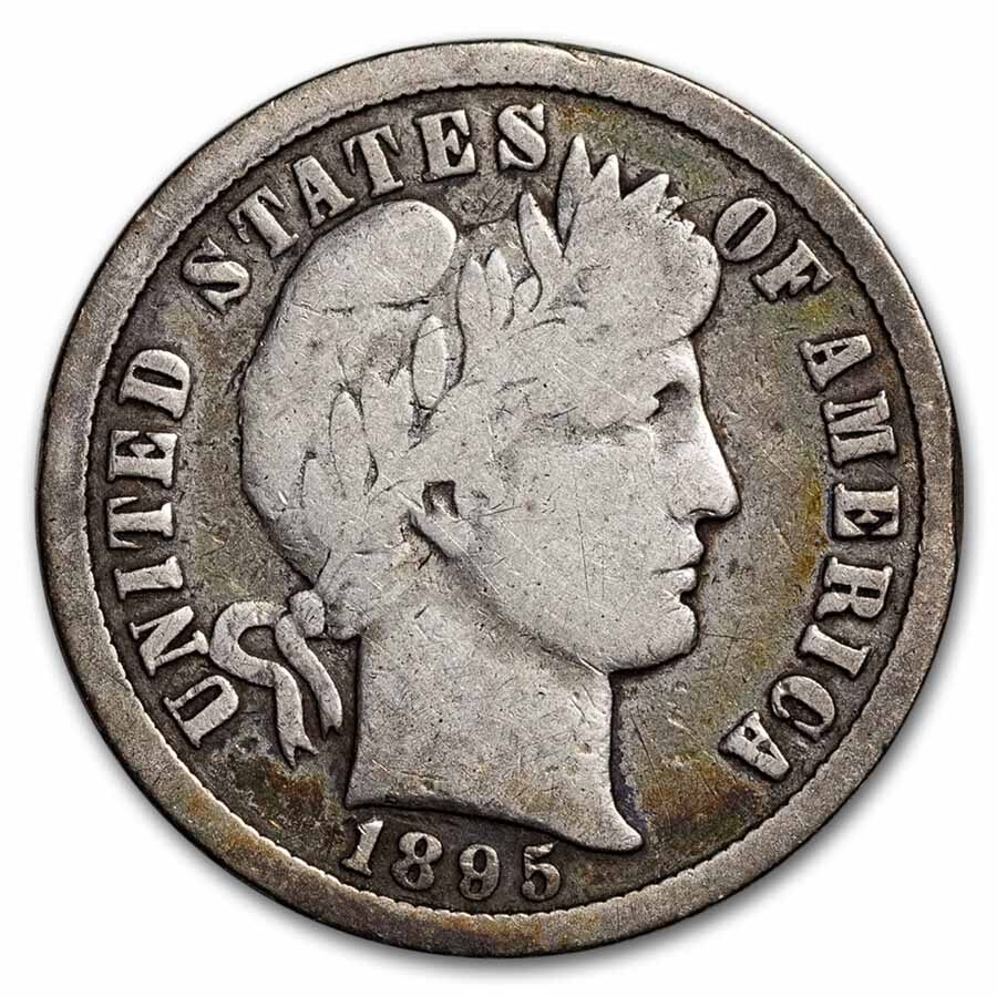 1895-O Barber Dime VG