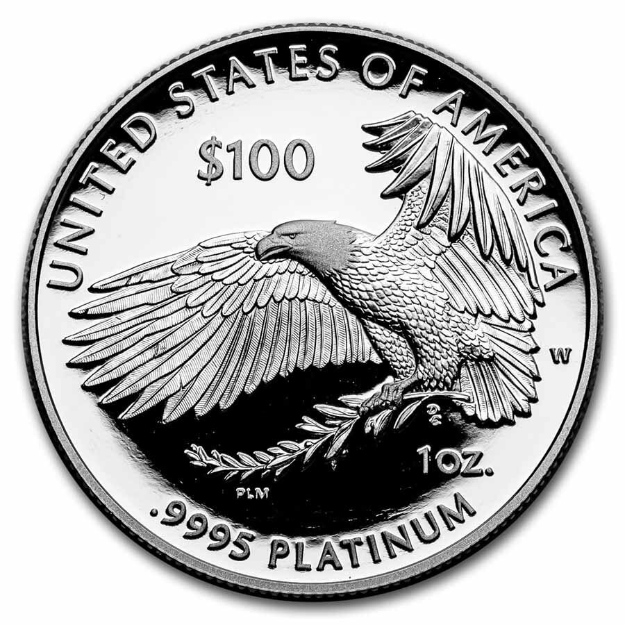 2021-W 1 oz Proof American Platinum Eagle (w/Box & COA)