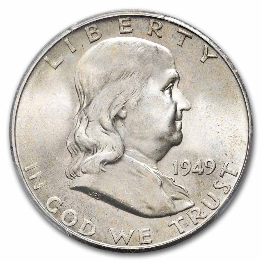 1949-S Franklin Half Dollar MS-66 PCGS