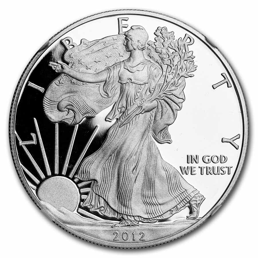 2012-S Proof American Silver Eagle PF-69 NGC