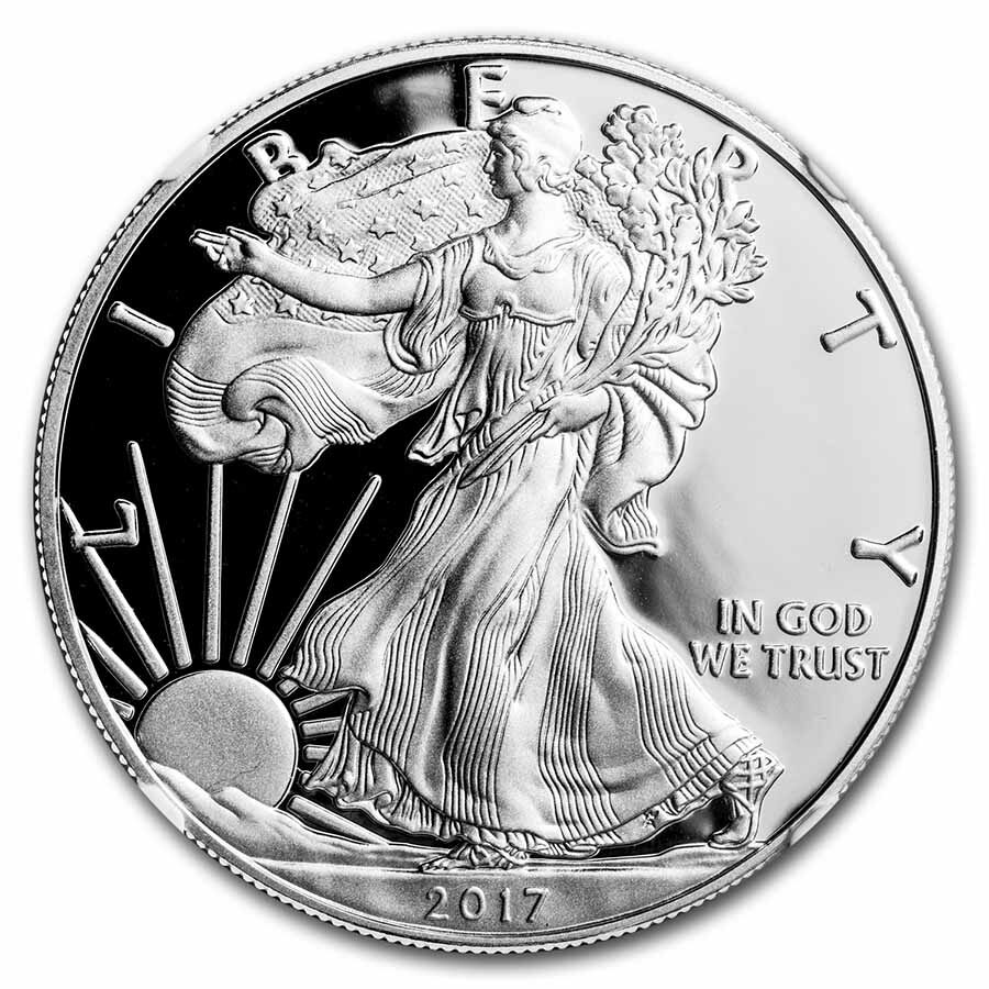 2017-S Proof American Silver Eagle PF-69 NGC