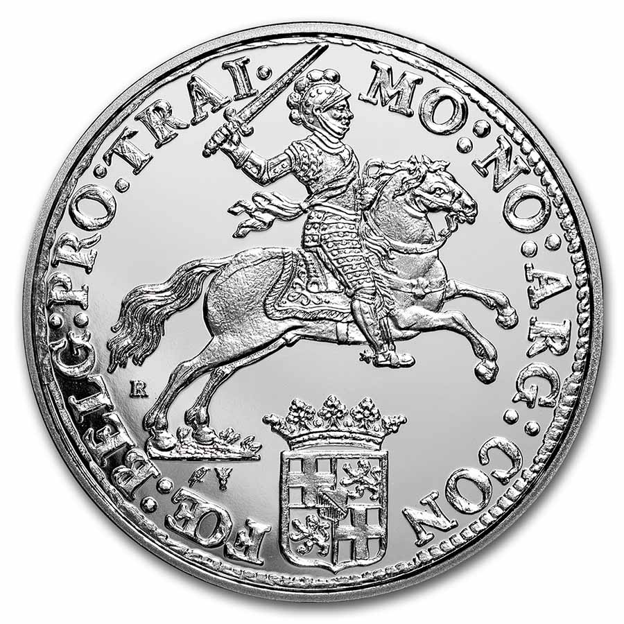 2022 Netherlands 1 oz Silver Ducaton Rider MS-70 PCGS (FDI)