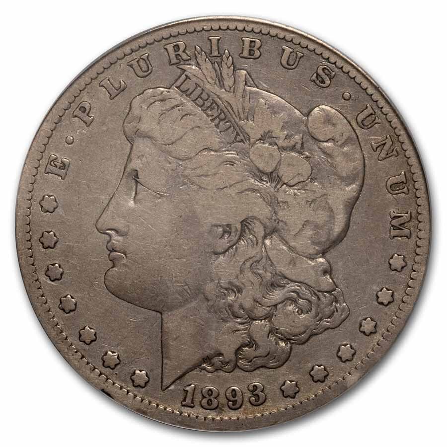 1893-S Morgan Dollar VG-10 PCGS