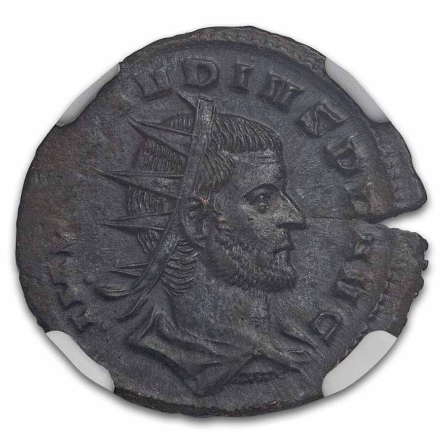 Roman Empire BI Double Denarius Claudius II (268-270 AD) MS NGC