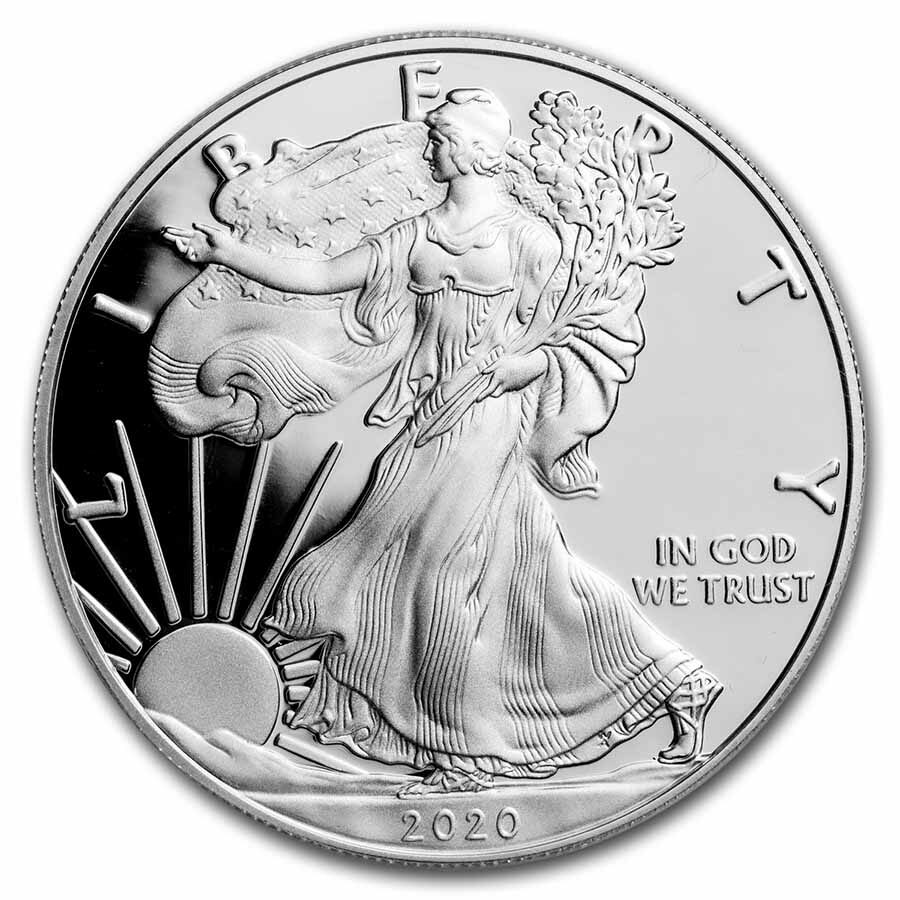 2020-S Proof American Silver Eagle PR-70 PCGS