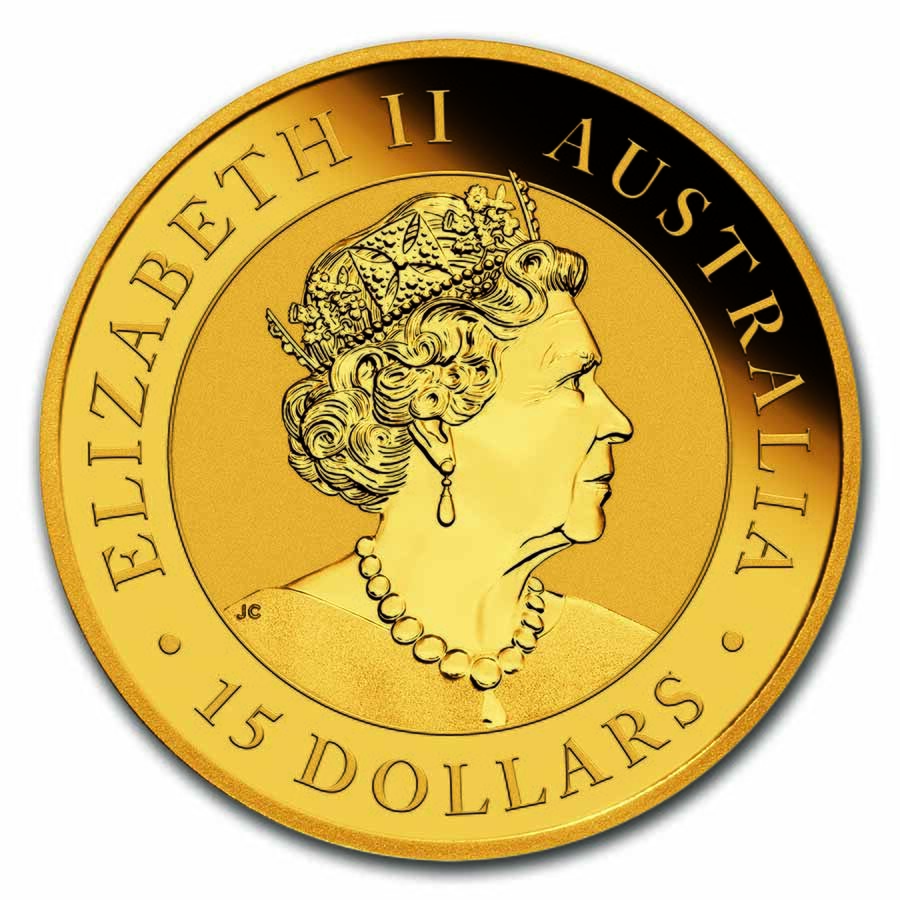 2022 Australia 1/10 oz Gold Kookaburra BU