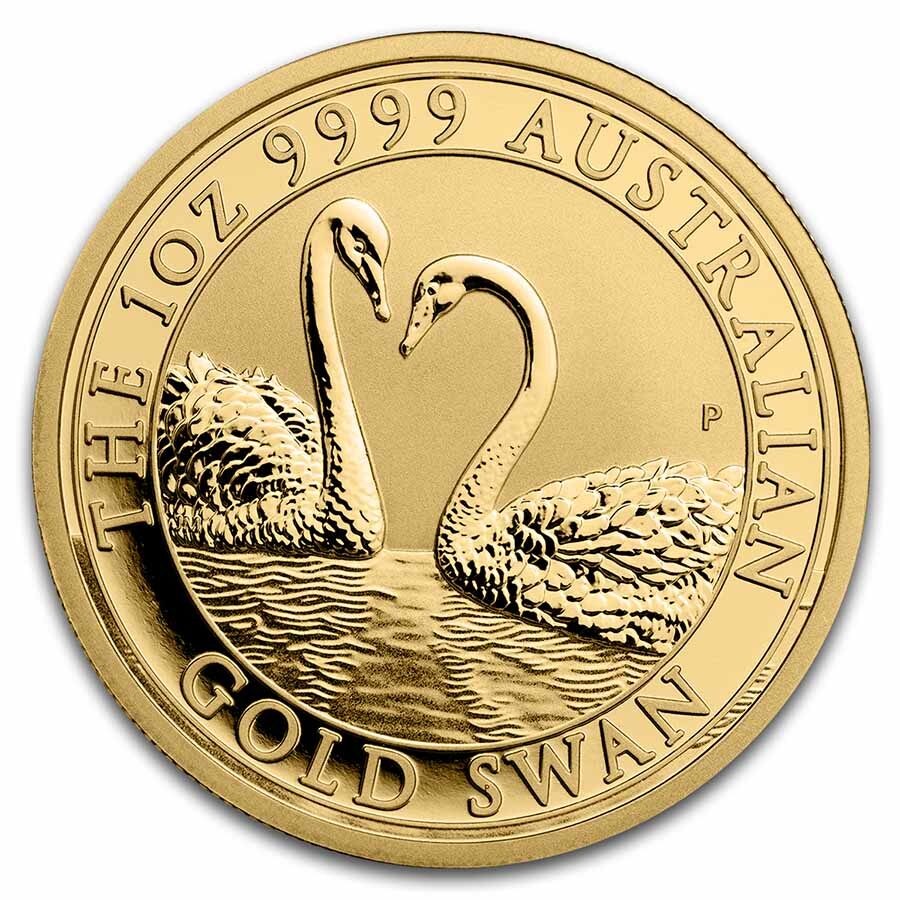 2022 Australia 1 oz Gold Swan (MD® Premier Single + PCGS FS®)