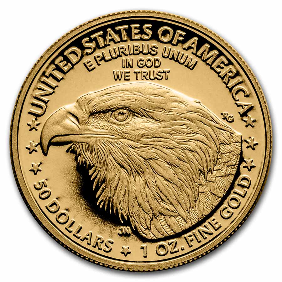 2022-W 1 oz Proof American Gold Eagle (w/Box & COA)