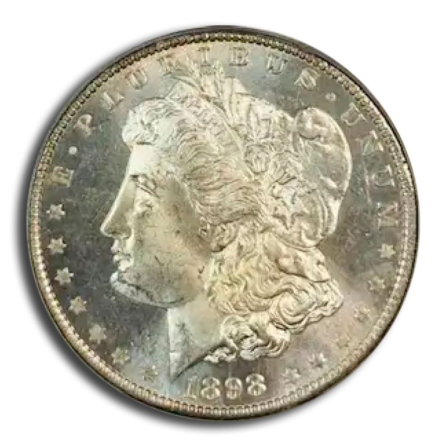 1898-O Morgan Dollar MS-64 PL PCGS