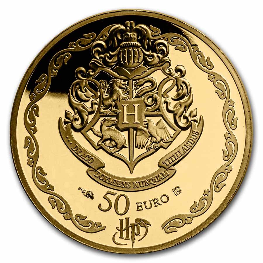 2022 1/4 oz Proof Gold €50 Hedwig (Damaged Packaging)