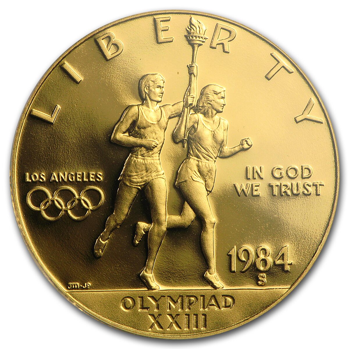 1984-S Gold $10 Commem Olympic PR-69 PCGS