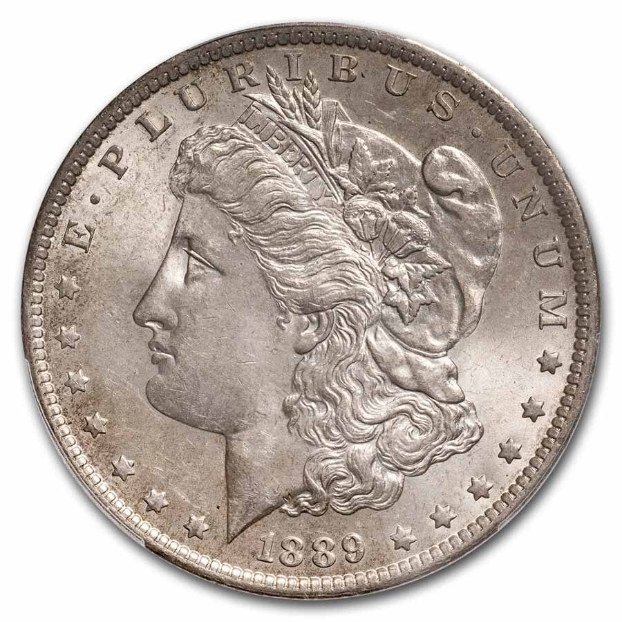1889-O Morgan Dollar AU-58 PCGS