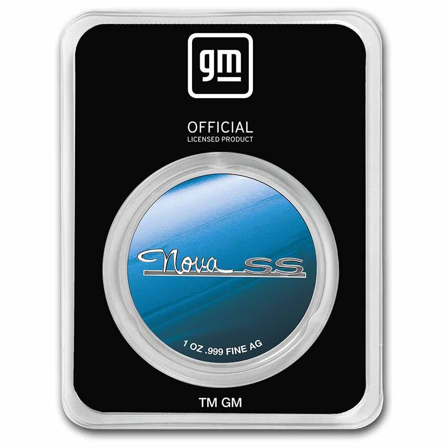 Chevrolet Nova SS 1 oz Colorized Silver (in TEP)