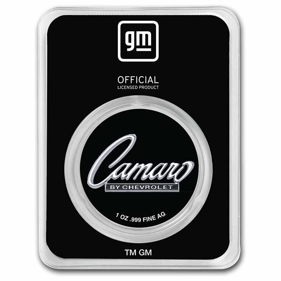Chevrolet Camaro 1 oz Colorized Silver (in TEP)