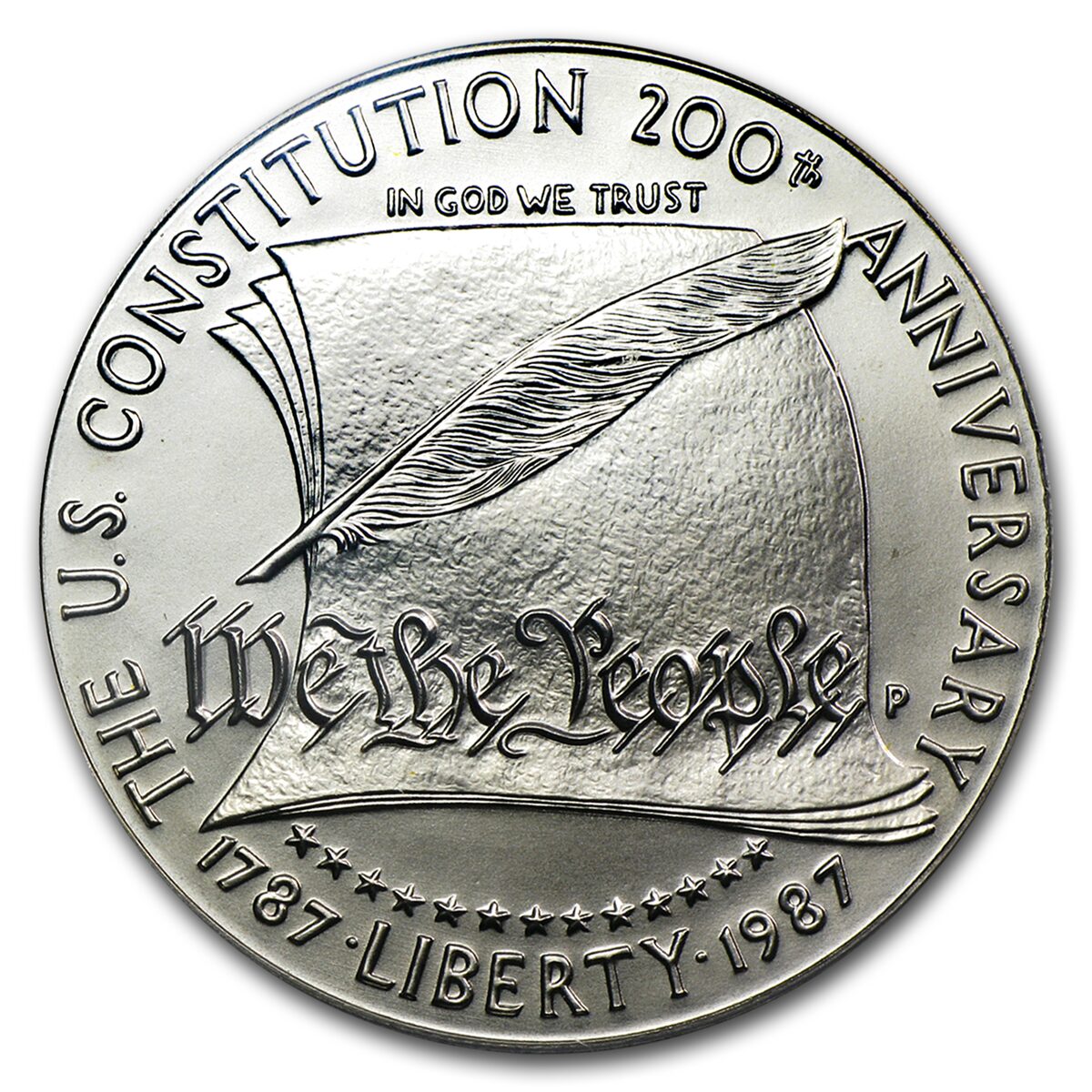 1987-P Constitution $1 Silver Commem MS-69 PCGS