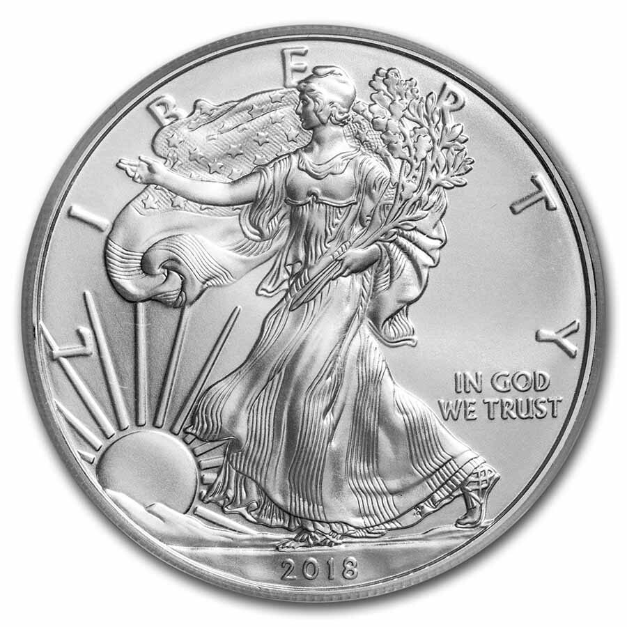2018 American Silver Eagle MS-70 PCGS