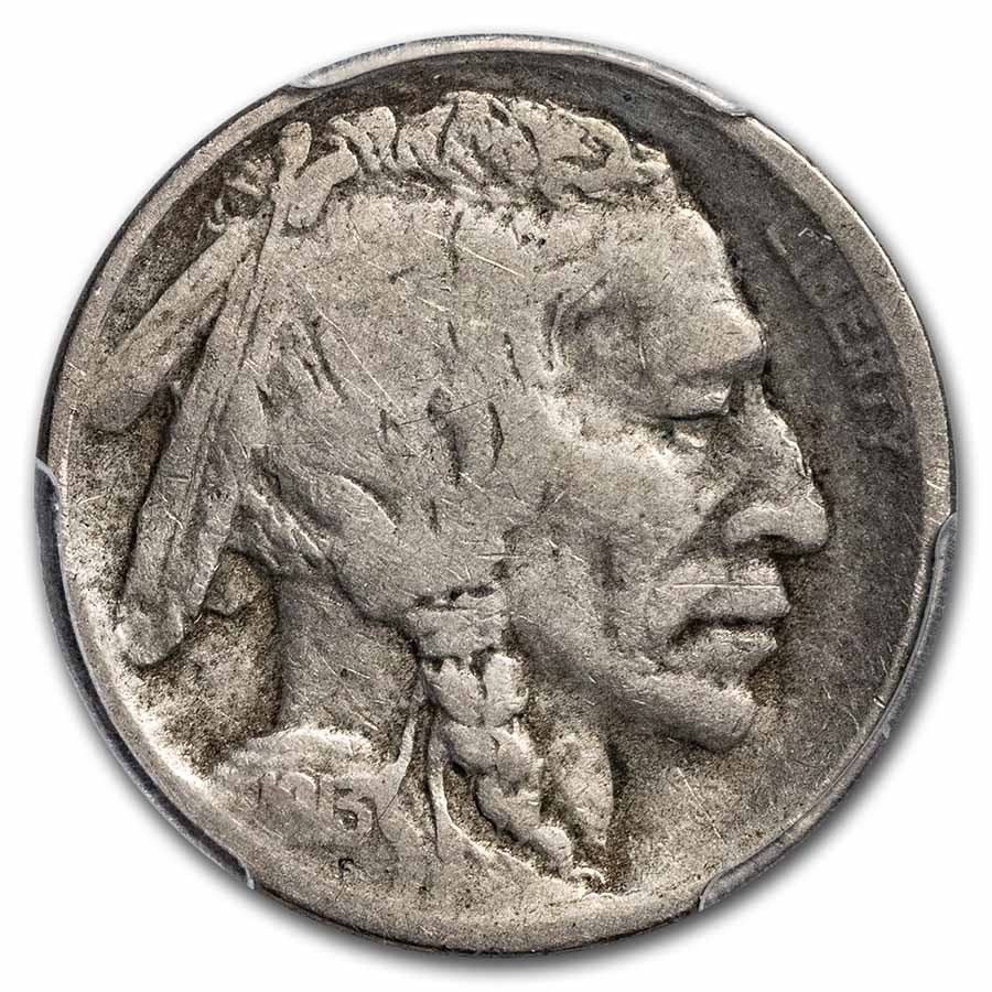 1913-S Buffalo Nickel Type-II Fine-12 PCGS