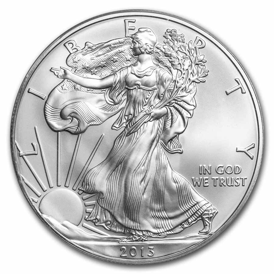 2013 (S) Silver Eagle MS-69 PCGS (San Francisco Label)