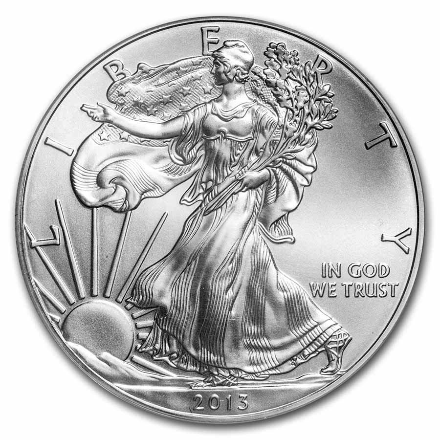2013 (W) Silver American Eagle MS-69 PCGS