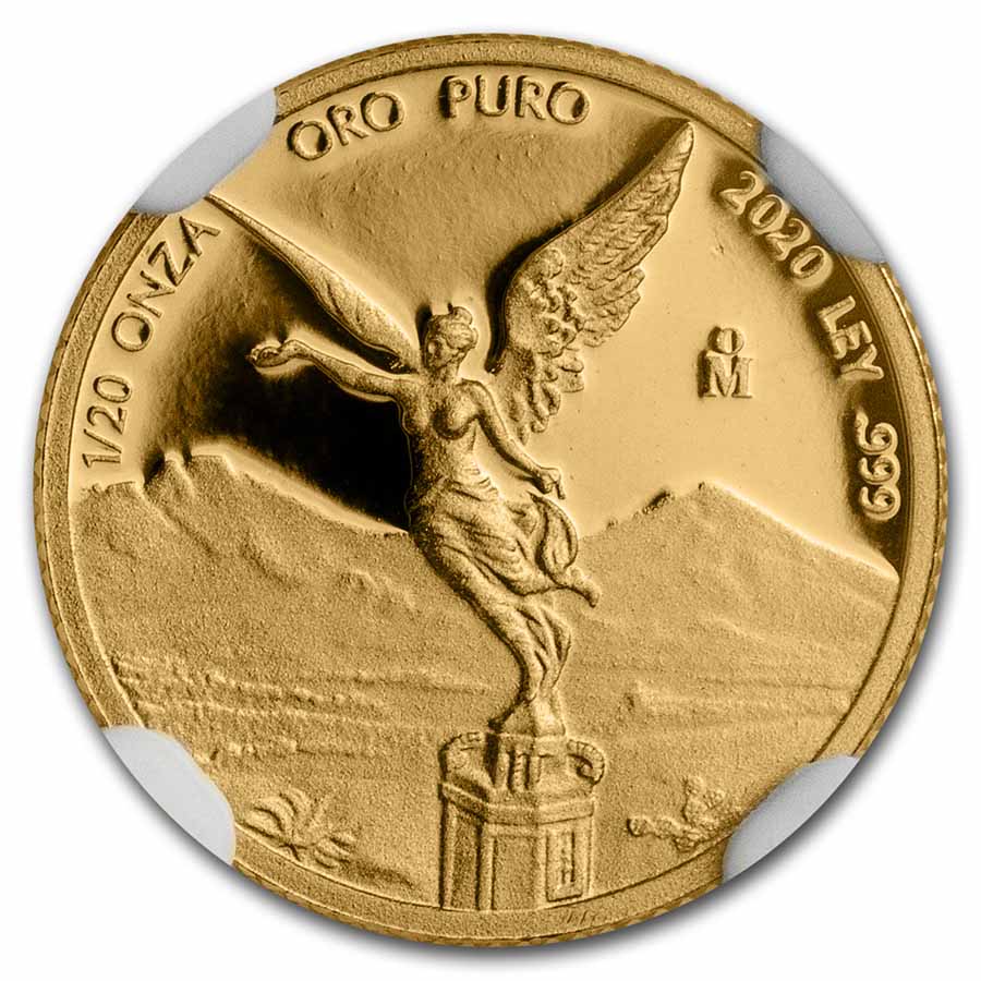 2020 Mexico 1/20 oz Proof Gold Libertad PF-69 NGC