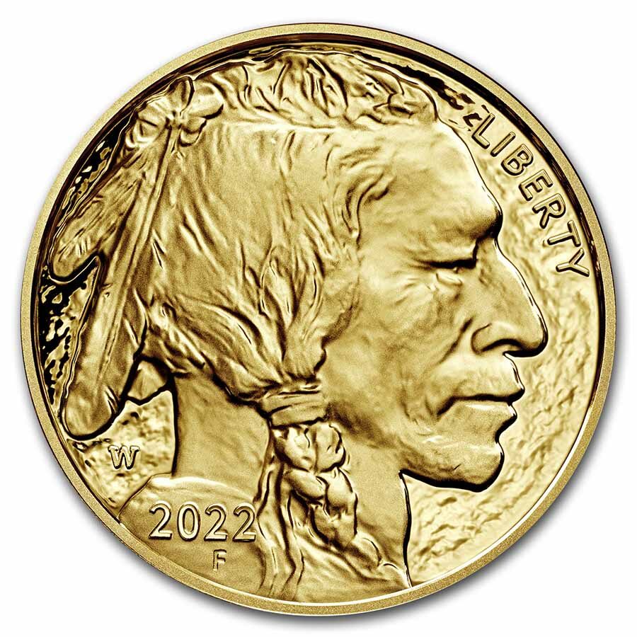 2022-W 1 oz Proof Gold Buffalo (w/Box & COA)
