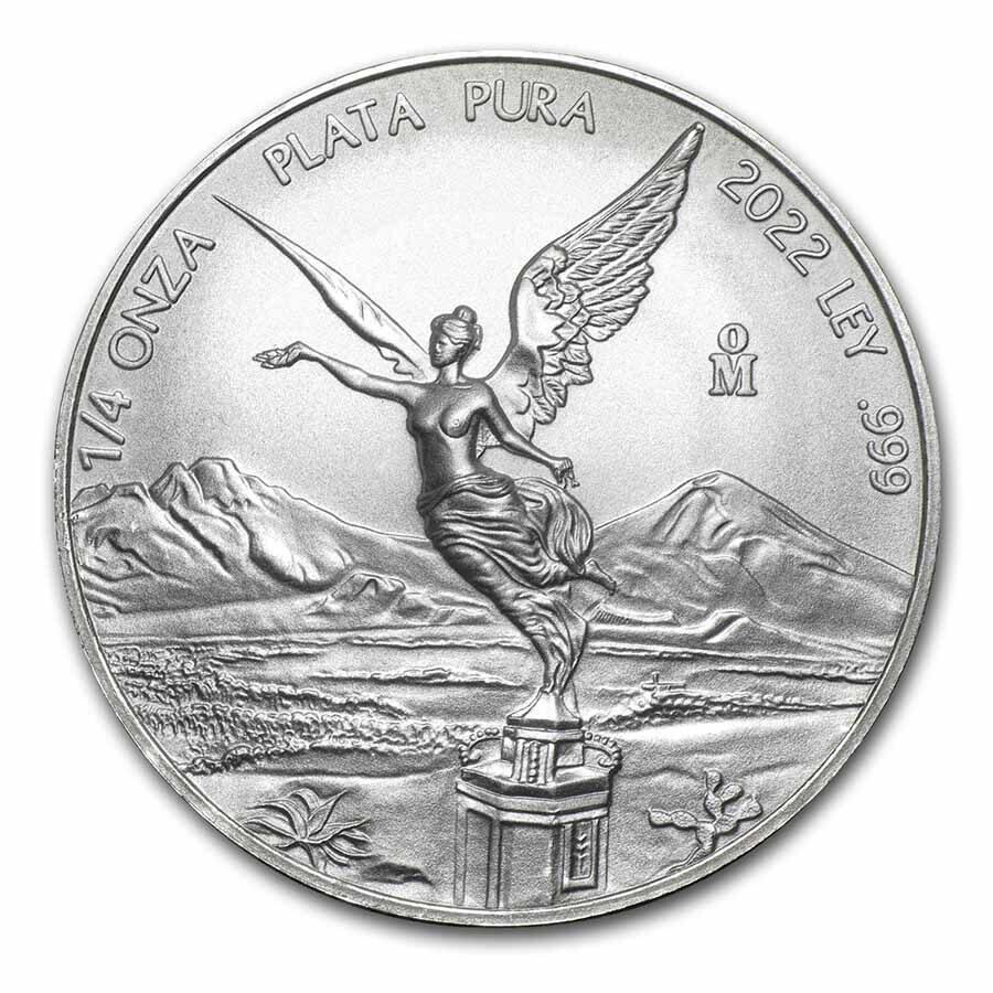 2022 Mexico 1/4 oz Silver Libertad BU