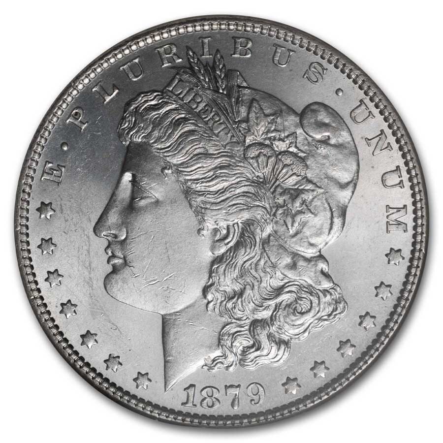 1879 Morgan Dollar MS-62 NGC