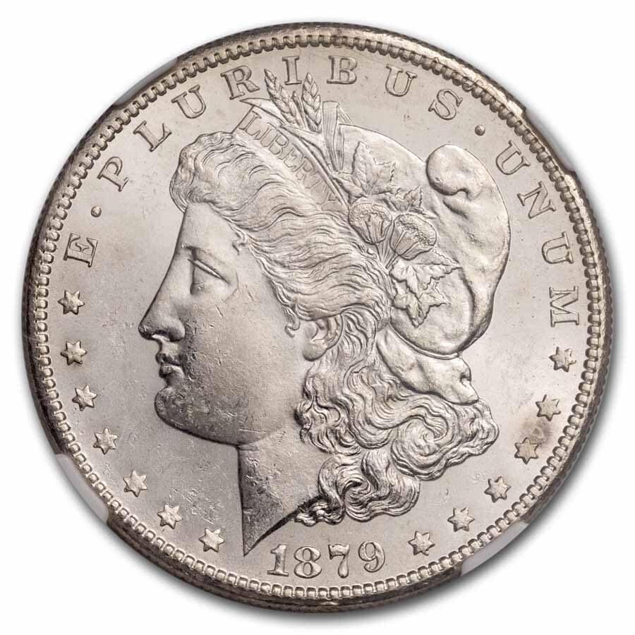 1879-S Morgan Dollar MS-62 NGC
