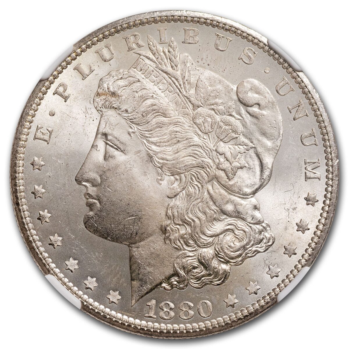 1880-S Morgan Dollar MS-62 NGC